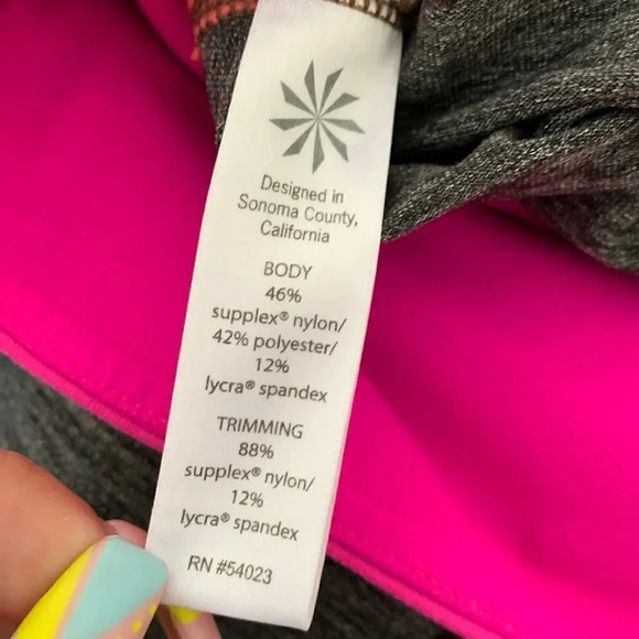 Athleta Chaturanga Colorblock Leggings  - Picture 5 of 5